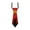 A001- Vermilion, variant on Halloween Tie Purple Glitter Neck Accessory Bat Decor for Halloween Party Spooky Halloween Decorations for Photo Props 1 Pack