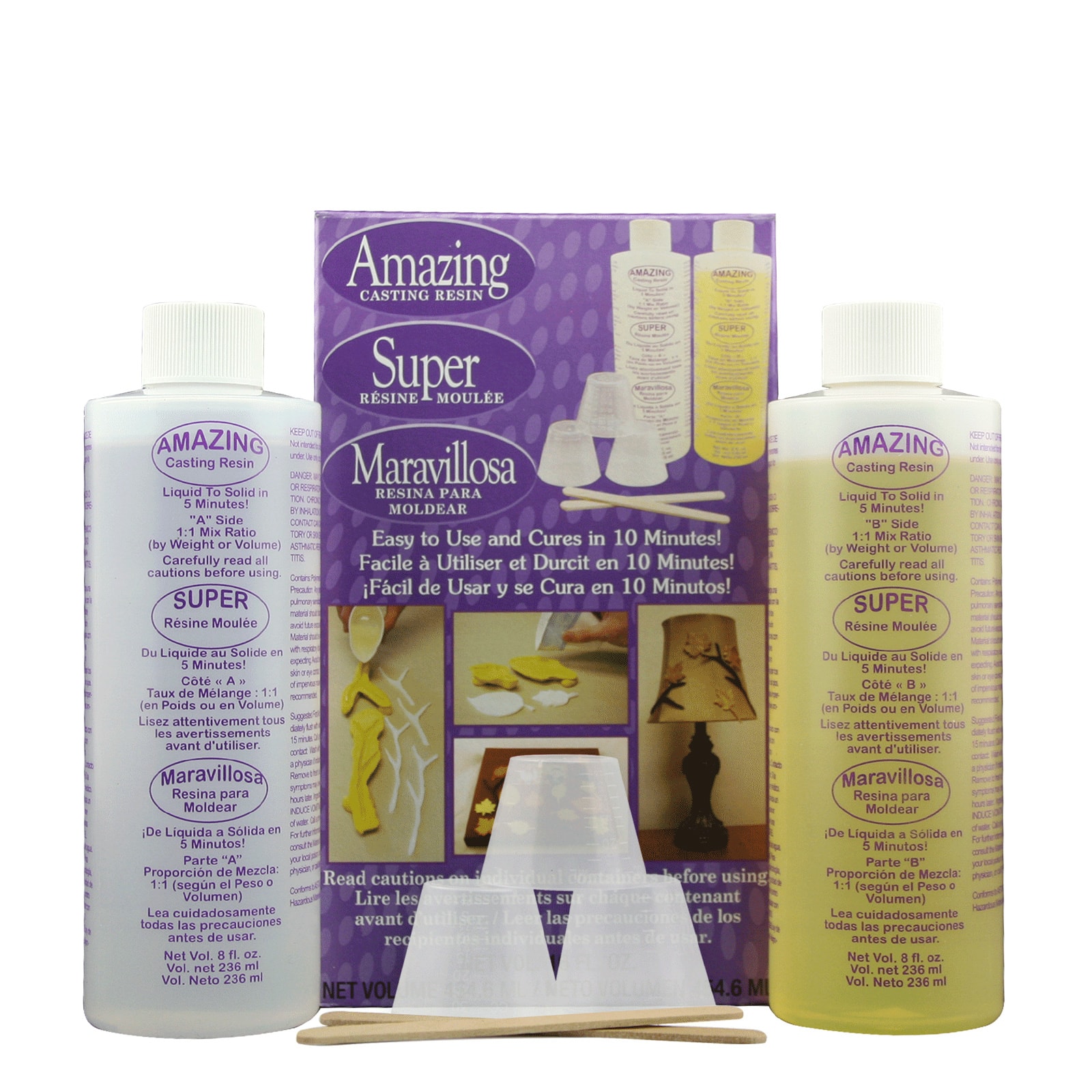 6 Pack Alumilite™ Amazing Casting Resin