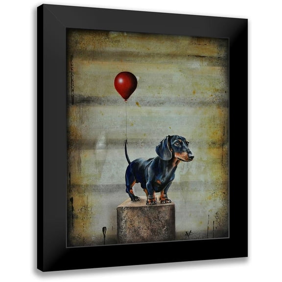 Coleman, Victoria 12x14 Black Modern Framed Museum Art Print Titled - Stanleys Balloon