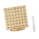thumbnail image 5 of Tablero de bloqueo de crochet con alfileres, tablero perforado para crochet, tablero perforado para tejer 10cm x 10cm, 5 of 9