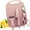 Pink, variant on Magicorange 4 Pcs Mini Travel Cutting Board Set, Portable Stainless Steel Camping Picnic Knife with Sheath, Fruits & Vegetable Peeler, Scissors (Blue)