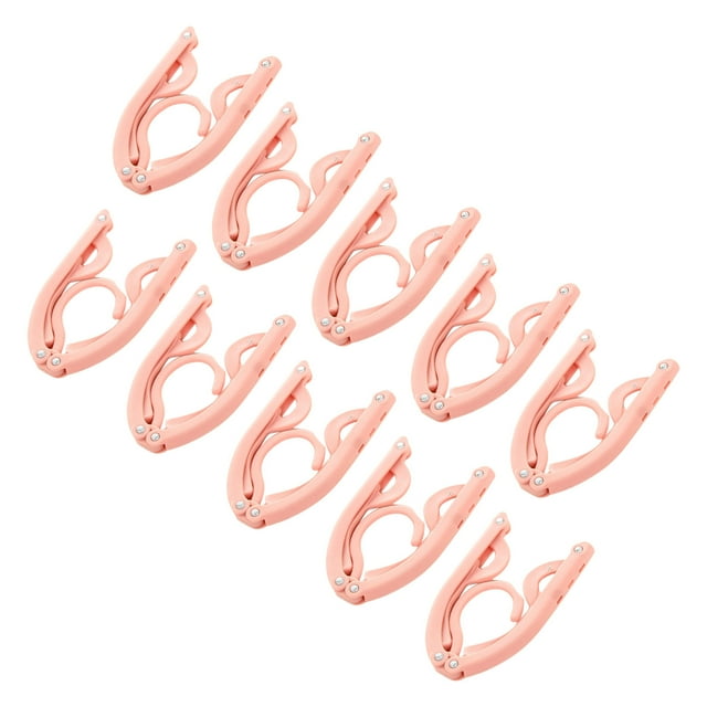 Multifunctional Portable Folding Plastic Hanger Travel Folding Hanger