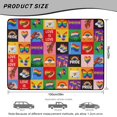 thumbnail image 7 of Uourmeti Pride Rainbow Car Trunk Mat, All Weather Protection 29" x 39" Scratch-proof Cargo Liner for Families and Travel Enthusiasts, 7 of 7