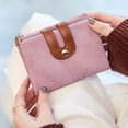 thumbnail image 4 of Womens Wallets Small Rfid Ladies Bifold Wallet With Zipper Coin Pocket,Mini Purse Soft Compact Thin, 4 of 6