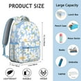 thumbnail image 6 of "Fashion Sunflower Floral Backpack for Women - Extra Large Capacity College Bag with Laptop Compartment, Stylish Wildflowers Pattern, Comfortable Shoulder Straps", 6 of 6