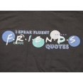 thumbnail image 4 of Friends TV Show I Speak Fluent Friends Quotes Youth Black Sweatshirt-XL, 4 of 4