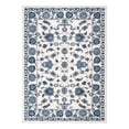 thumbnail image 3 of Unique Loom Boston Collection Area Rug - Floral (9' 10" x 14' Rectangle White Blue/Gray), 3 of 7