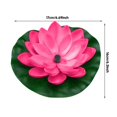 thumbnail image 5 of Solar Fountain, Solar Power Pump Water Lily Bird Bath Fountain with 6 Different Water Style Sprayers,Artificial Floating Lotus Flowers Pumps for Fish Pond Garden Patio Aquarium and Outdoor Pool Decor, 5 of 8