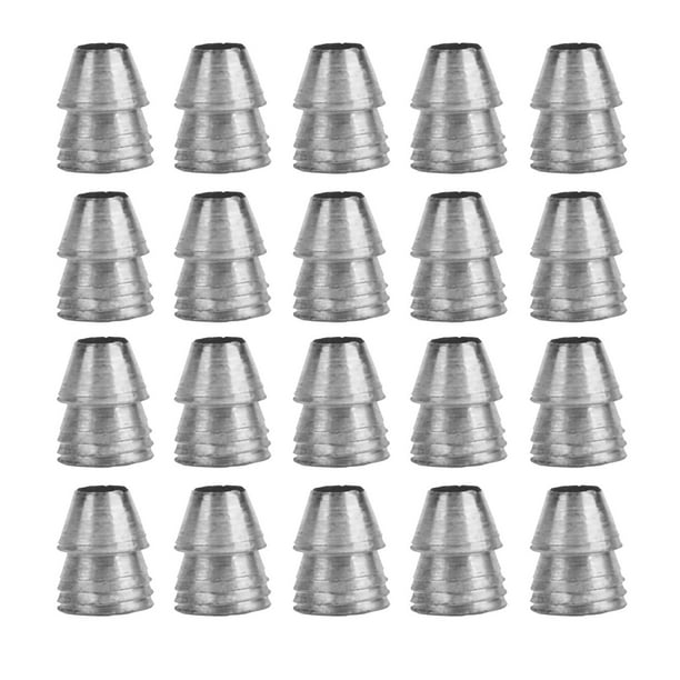 Cuñas con mango redondo de acero para martillo, 20 piezas Mango redondo de seguridad Mango para martillo Cuñas para dividir Cuñas con mango redondo construidas para el futuro Jadeshay A