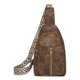 thumbnail image 1 of Riñonera Retro para mujer, bolso con cinturón Retro de cuero PU, bolso de viaje al aire libre con múltiples bolsillos, 1 of 2