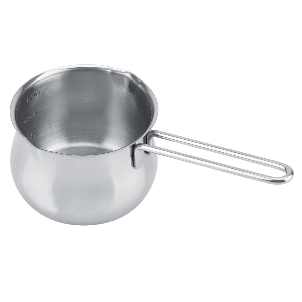 Tebru Butter Melting Pot, Stainless Steel Butter Pot,Stainless Steel
