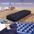 thumbnail image 3 of Single Size Air Mattress Inflatable Bed,blow Up Mattress Camping Sleeping Pad, 3 of 5