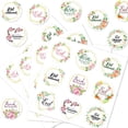 thumbnail image 5 of Jiibva 180Pcs Eid Mubarak Paper Sticker Ramadan Candy Bag Labels Packing Self-adhesive Stickers for Islamic Muslim Party Decor, 5 of 7