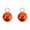 Orange*2, variant on Pumpkin Decor Delicate Beaded Halloween Pumpkin Bells Classic Pumpkin Decorations Perfect For Autumn Thanksgiving Household Scene Layout