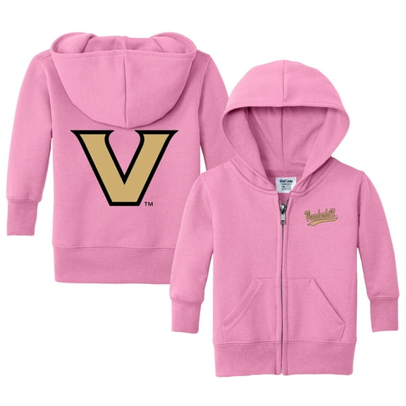 Infant Chad & Jake Pink Vanderbilt Commodores Primary Logo Full-Zip Hoodie