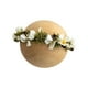 thumbnail image 4 of Diadema de flores para recién nacidos de 0 a 6 meses, para bautizo de bebés, niñas y bebés Estilo a, 4 of 9