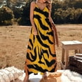 thumbnail image 2 of Animal Print Patterns Sleeveless Dress for Women Clothing Female Women's Summer Skirt, 2 of 7