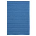 thumbnail image 1 of Colonial Mills Rug H870R024X036S Simply Home Solid - Blue Ice 2 ft. x 3 ft. Braided Rug, 1 of 1