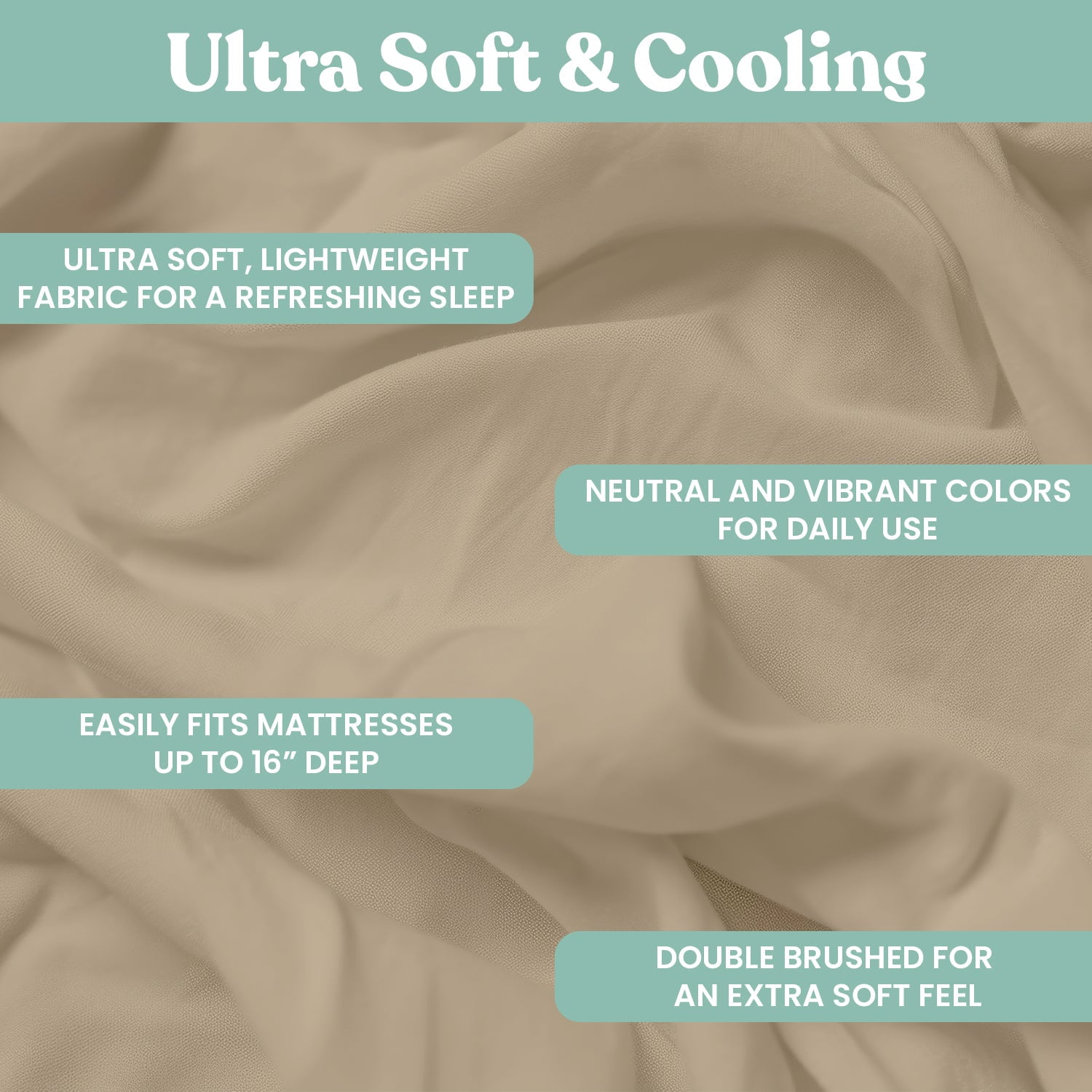 6-Piece Microfiber Bed Sheets ? Ultra-Soft, Wrinkle-Free, Deep Pocket Fit