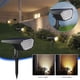 thumbnail image 1 of Luces solares para exteriores | Focos solares e iluminación paisajística para patio, jardín, terraza y sendero | Resistentes al agua y a las heladas (IP67) | Cabezal y panel ajustables a 270°, 1 of 9