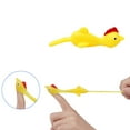 thumbnail image 4 of WozhuoToy 6Pcs Finger Slingshot Chicken Rubber,Flick Stretchable Chicken Toys,Flying Stretchy Chicken Fingers for Birthday Party Favor,Halloween,School Thanksgiving Activity, 4 of 5