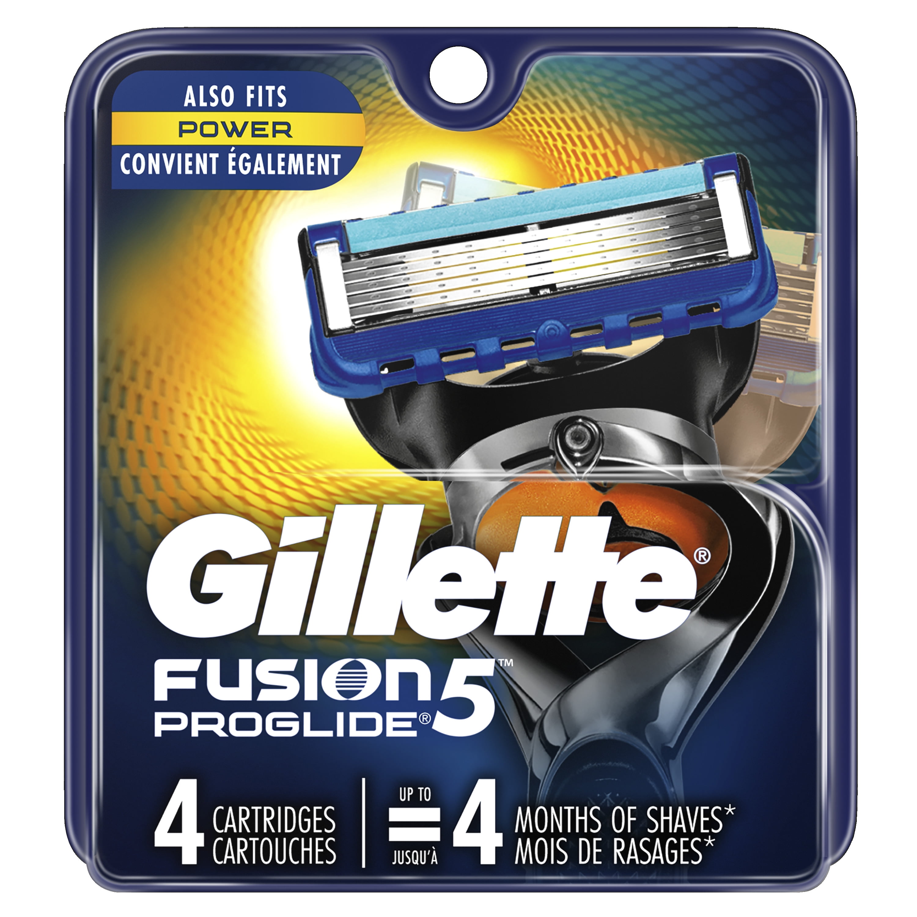 Anemoon vis Verbeteren vieren Gillette Fusion ProGlide Manual Men's Precision Trim Razor Blade Refills, 4  Count - Walmart.com