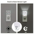 thumbnail image 3 of Fotbe Bunny cartoon with easter Pattern Plug-in LED Backlit Night Light with Motion Sensor & Dusk to Dawn Sensor Energy Efficient Night Light, Bedroom Night Light-EU, 3 of 7