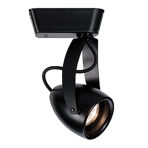 Voltage Track Lighting Fixture - WAC Lighting LED810 Impulse LED Low Voltage Track Fixture Black