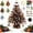Style C, variant on DIY Beaded Christmas Tree Kit - 3D Crystal Bead Pearl Art Set with LED Lights Angel Topper Tabletop Fall Winter Decor for Christmas Gifts & Birthday Gifts