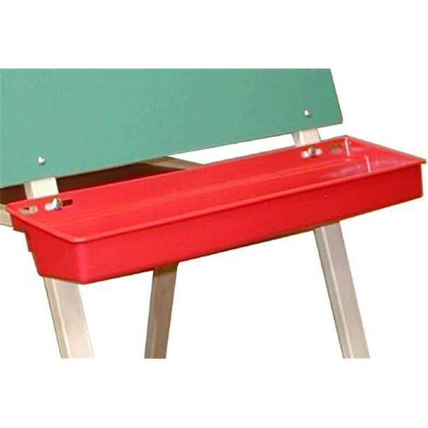 Beka 03102 Beka Red Plastic Paint Tray for DoubleSided Easel Walmart