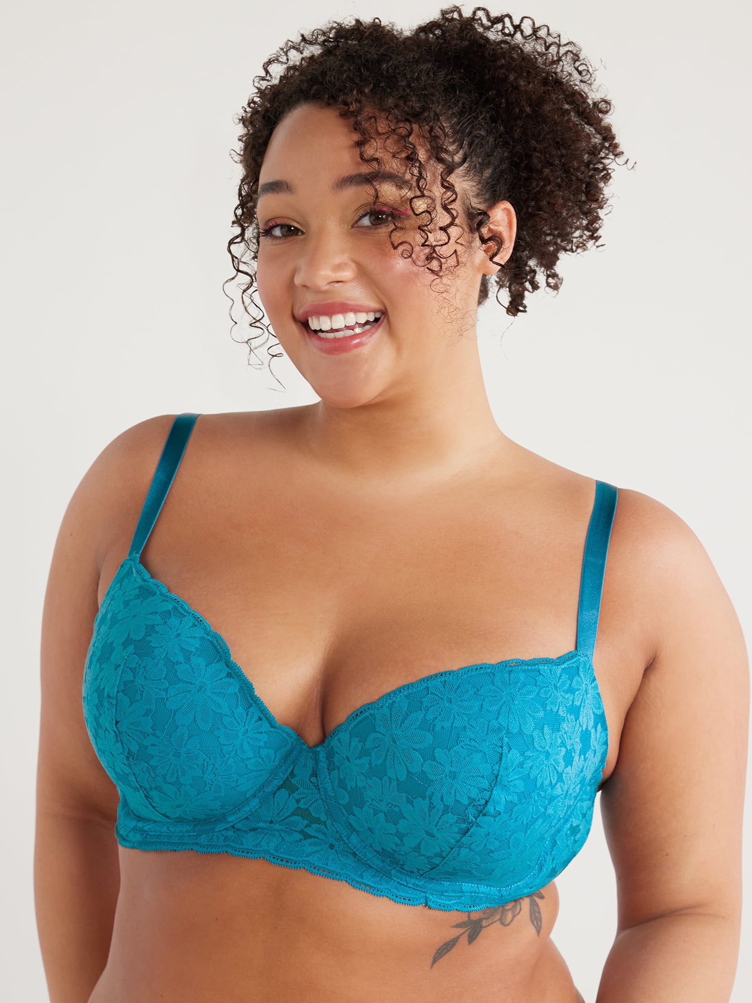 No Boundaries All Over Lace Balconette Bra with Sugarcup™, Sizes 34B-40DD