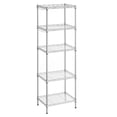 thumbnail image 1 of Storage Shelves SONGMICS - Estantería de alambre de 5 niveles, color plateado, 1 of 8