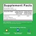 thumbnail image 6 of (2 pack) Renzo’s Vitamins Dynamite D3 Vitamin Melty Tabs Sugar Free and Vegan Dietary Supplements for Kids, Green Apple Flavor, 60 Count, 6 of 10