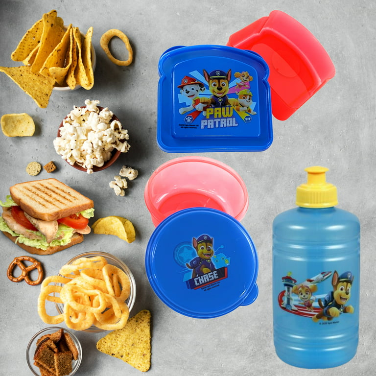 Bluey Lunch Box Kit for Kids Boys Includes Plastic Snacks Storage and  Sandwich Container BPA-Free Dishwasher Safe Toddler-Friendly Lunch  Containers