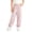 Pink, variant on XUNKUSGA Summer Pants for Boys and Girls Sun Protection Quick Dry Mesh Baggy Joggers Casual Elastic Waist Cinched Bottom Girl Pants with Pockets,Gray,3 Years