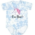 thumbnail image 3 of Inktastic 1st Birthday Unicorn Girls Baby Bodysuit, 3 of 5