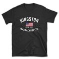 thumbnail image 1 of Kingston Massachusetts Patriot Men's Cotton T-Shirt, 1 of 1