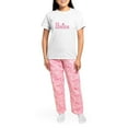 thumbnail image 4 of CafePress - Dressed Up Bride Women's Light Pajamas - Women's Short Sleeve Print T-Shirt and Pants Light Cotton Pajama Set, 4 of 7