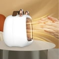 thumbnail image 4 of Space Heaters for Indoor Use Desktop Fan Heater Small Household Cartoon Office Quick Heat Hand Warmer And Foot Warmer Winter Indoor Heating Supplies, 4 of 6