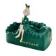 thumbnail image 1 of Estatuilla de 3D Titulares de pañuelos de servilletas Decoración de escritorio pañuelos de sirena para cocina Vanidad Adorno de estar verde Gloria Soportes de tejido, 1 of 9