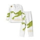 thumbnail image 1 of Balery Hunting Frog Pijama para Hombre de Dos Piezas con Manga Larga, Conjunto de Dormir y Descanso Suave con Bolsillos-Small, 1 of 7