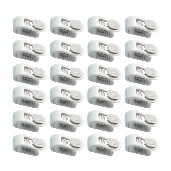 Advancent Clips para sábanas, cubierta de edredón duradera ABS, Clip fijo, abrazaderas multifuncionales antideslizantes para colcha, hebilla Almacenamiento y organización del hogar Verde 24 piezas