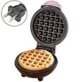 thumbnail image 1 of (US PLUG)Waffle Iron Mini Waffle Maker Kitchen Electric Cake Baking Pan Kids Breakfast Machine, 1 of 4