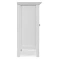 thumbnail image 4 of Simpli Home Amherst 32 inch Wide Solid Wood Transitional Low Storage Cabinet in White, 4 of 10