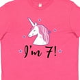 thumbnail image 4 of Inktastic 7th Birthday Cute Unicorn Youth T-Shirt, 4 of 5