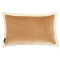thumbnail image 2 of Safavieh Jordy 12" x 20" Modern Cotton Decorative Pillows, Camel/Natural, 2 of 4