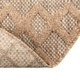 thumbnail image 6 of Unique Loom Outdoor Trellis Textured Collection Area Rug - Osage (4' Round Beige), 6 of 6