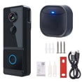 thumbnail image 2 of CHUANK Smart AI Human Detection Doorbell Camera Wireless with Chime Ringer  4G WiFi  2-Way Audio  1080P Night Vision  Cloud Storage  IP65 WaterproofDoorbell, 2 of 7