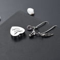 thumbnail image 4 of Heart Urn Necklace for Ashes Birthstones Cremation Jewelry for Ashes Stainless Steel Ash Necklace Memorial Ash Holder, 4 of 6