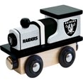 thumbnail image 2 of MasterPieces Officially Licensed NFL Las Vegas Raiders Wooden Toy Train Engine For Kids, 2 of 3